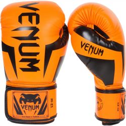 Боксови Ръкавици - VENUM ELITE BOXING GLOVES / NEO ORANGE​