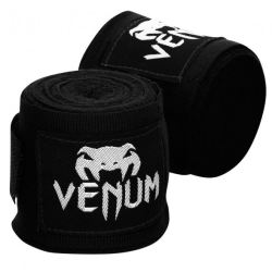 Бинтове - VENUM "Kontact" Boxing Handwraps - 2,5 m / Черни​