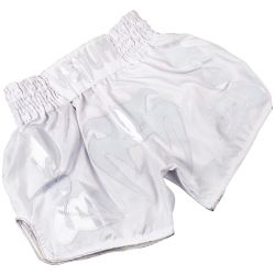 Муай Тай Шорти - Venum Bangkok Inferno Muay Thai Shorts-White/White​