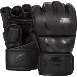 ММА ръкавици - Venum - Challenger MMA Gloves - Black/Black​