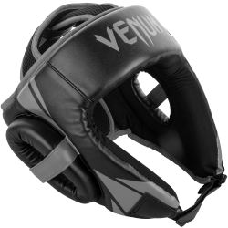 Протектор за глава / Каска - Venum Challenger Open Face Headgear - Black/Grey​