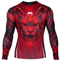 Venum Bloody Roar Rashguard - Long Sleeves - Red​