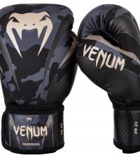 Боксови Ръкавици - Venum Impact Boxing Gloves - Dark Camo/Sand​