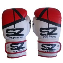 SZ Fighters - EVO LINE VICTORY Red боксови ръкавици от естествена кожа