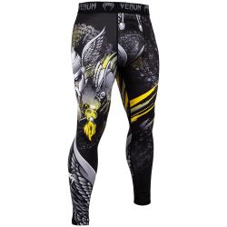 Тренировъчен Клин С Дълги Крачоли - Venum Viking 2.0 Spats - Black/Yellow​