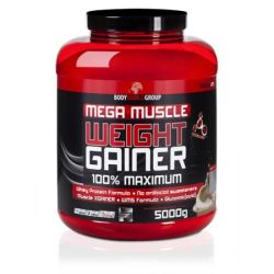 BWG Mega Muscle Weight Gainer 5kg.