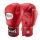 Боксови ръкавици от естествена кожа TWINS SPECIAL червени T-1001