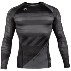 Рaшгард - VENUM AMRAP COMPRESSION T-SHIRT - LONG SLEEVES - BLACK/GREY