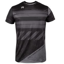 ТЕНИСКА - VENUM AMRAP DRY TECH T-SHIRT - BLACK/GREY