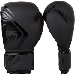 БОКСОВИ РЪКАВИЦИ - VENUM BOXING GLOVES CONTENDER 2.0 - BLACK/BLACK