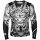 Рашгард - VENUM DEVIL RASHGUARD - LONG SLEEVES - WHITE/BLACK