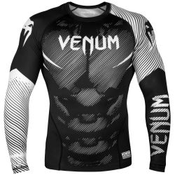 Рашгард VЕNUМ NОGІ 2.0 RАЅНGUАRD - LONG SLEEVES - BLACK/WHITE