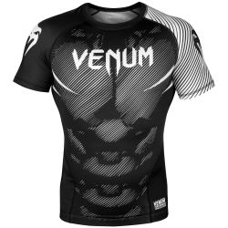 Рашгард - VENUM NOGI 2.0 RASHGUARD - SHORT SLEEVES - BLACK/WHITE