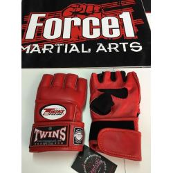 ММА ръкавици - TWINS червени T-1502